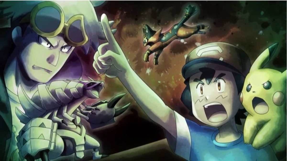 YourBoySatoshi's tweet image. I've always loved frames like these at the end of Pokemon episodes! #anipoke