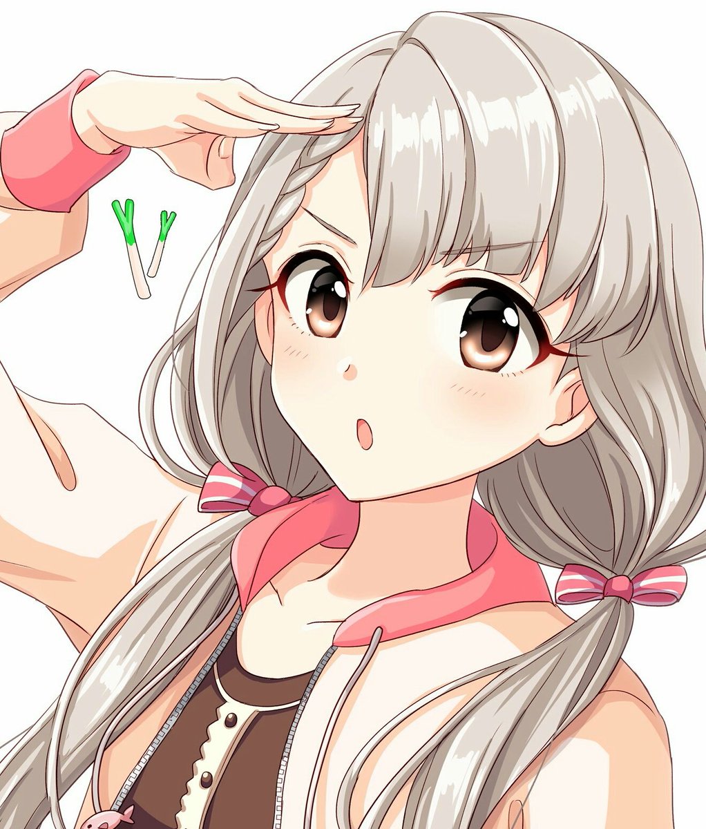 大崎甘奈 「解るじゃろ…?✌?✌ #イラストの絵柄から性別を推定する 」|ポン太＊現在Skeb作業中！受付締め切りました。個人ご依頼受付もまだお休み中！のイラスト