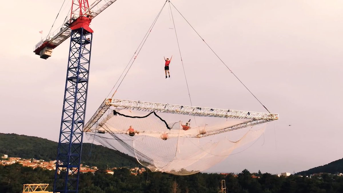TrussAluFactory's tweet image. Quadro truss system as a necessary part of the world’s biggest trampoline. Truss frame was designed with respect to a lot of adrenaline and enormous trampoline tricks. We are open for any challenges.

#TrussSystem #eventtech #EventDesign