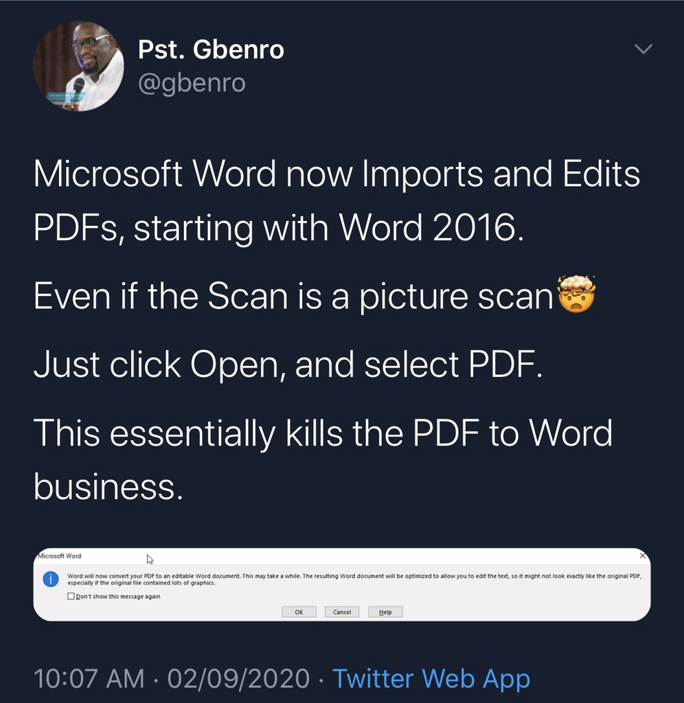 Do You Know?

#feliciennemedia
#ufedomichael
#Microsoft365 
#LayconIsMe 
#RevolutionNow 
#businesshublekki
#Entrepreneur 
#MutahiSpeaks