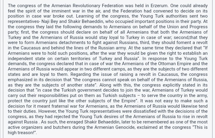 As the war intensified, Armenians organized voluntary battalions to help the Russian Army fight against the Turks in the  #Causasus region.(5/15)