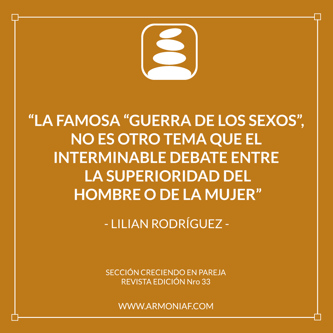 ArmoniaFRevista's tweet photo. La famosa "guerra de los sexos", no es otro nivel que el interminable debate entre la superioridad del hombre o de la mujer. #YoSoyPoder #ayudar #pareja #relación #CreerparaCrear #abundancia #compromiso #enfoque #crear https://t.co/nrynlCff7U