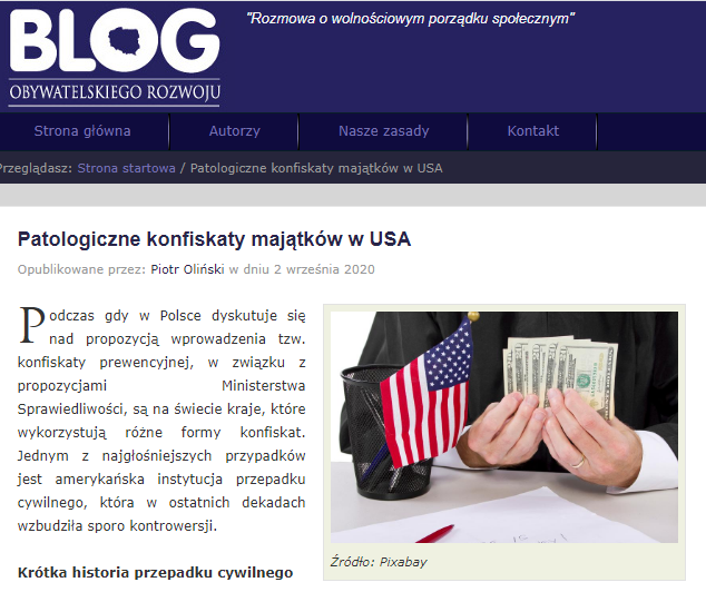 FundacjaFOR's tweet photo. Podczas gdy w Polsce dyskutuje się nad propozycją wprowadzenia tzw. konfiskaty prewencyjnej, w związku z propozycjami Ministerstwa Sprawiedliwości, są na świecie kraje, które wykorzystują różne formy konfiskat.
Nowy artykuł @olinskipiotrek na #BlogFOR ⤵️
https://t.co/uMFSKrZJIx https://t.co/gPBCPha1GM