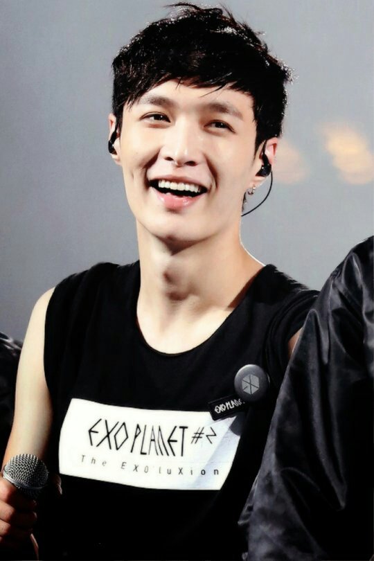 • His smile and dimple is so adorable.