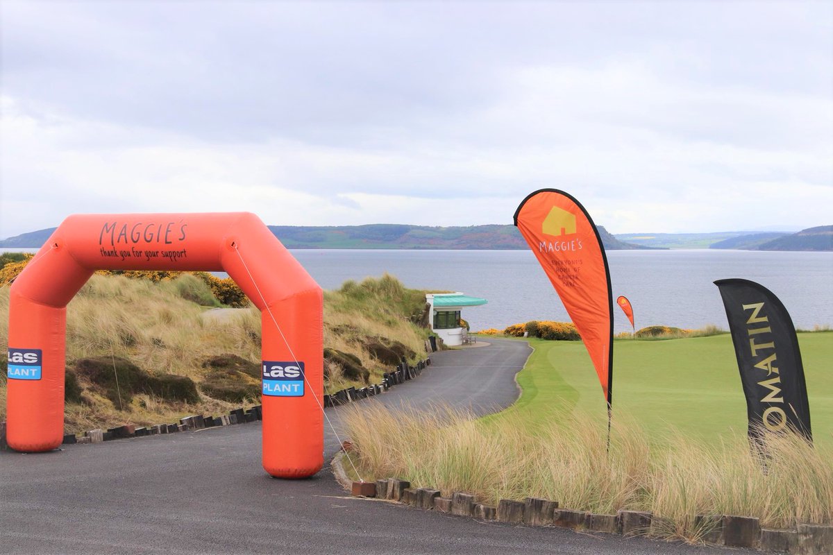 Many thanks to the local businesses who have come together to support @maggieshlands today at @CastleStuart. Following the shocking vandalism the centre suffered this week it has come at a perfect time. To support Maggie’s please donate here: bit.ly/MaggiesHlands