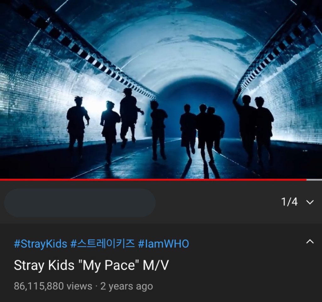 – 7:50 PM ; 86,115,880 views– 7:55 PM ; 89,328,710 views  @Stray_Kids  #BACK2BACK100M_MYPACEXMIROH  #스트레이키즈  #StrayKids  #STAY