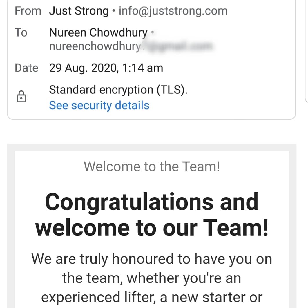 NureenC's tweet photo. I AM EXCITED TO ANNOUNCE THAT I HAVE BEEN SELECTED AS AN AMBASSADOR FOR JUST STRONG ACTIVEWEAR TODAY.

"Activewear for STRONG Women"

#JustStrong #Ambassodor #ActiveWear

#PhysicalStrength #MentalStrength https://t.co/brfcreDNkd