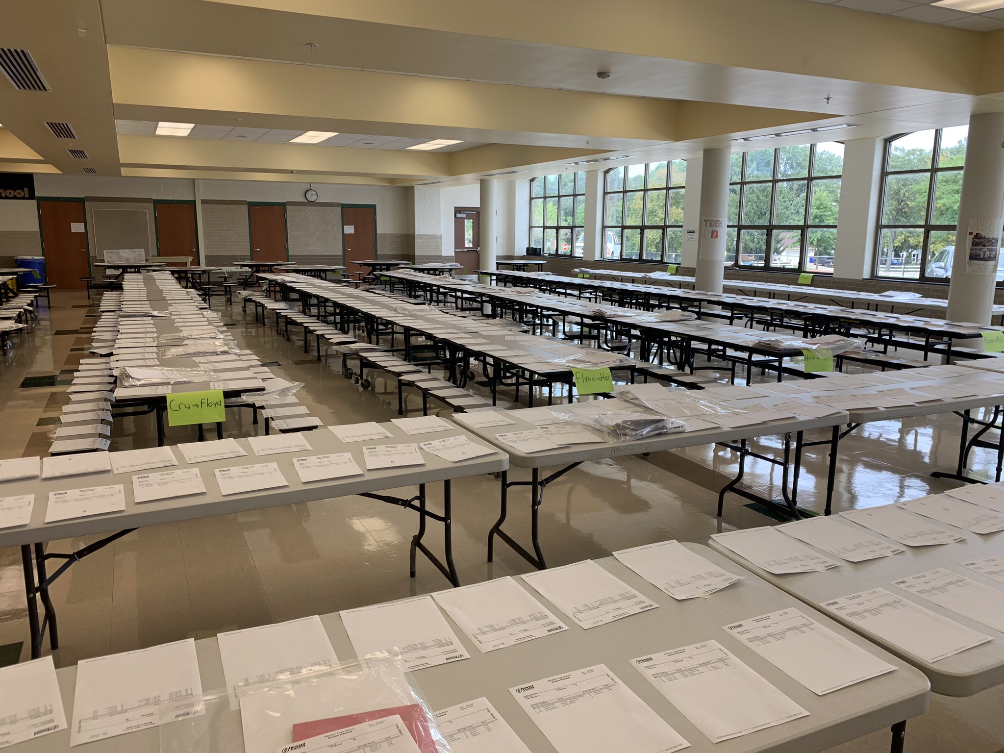 Atholton High School on Twitter "Getting materials ready for our