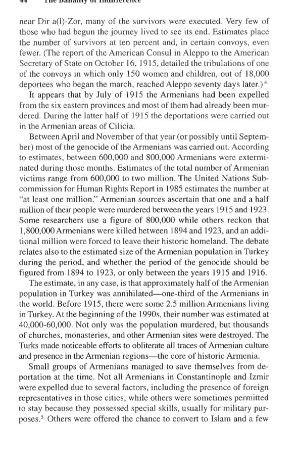 Most sources agree that there were about 2 million Armenian in the Ottoman Empire at the time of massacre.In 1922, when the genocide was over , there were just 388000 Armenians remaining in the Ottoman Empire.(11/15)