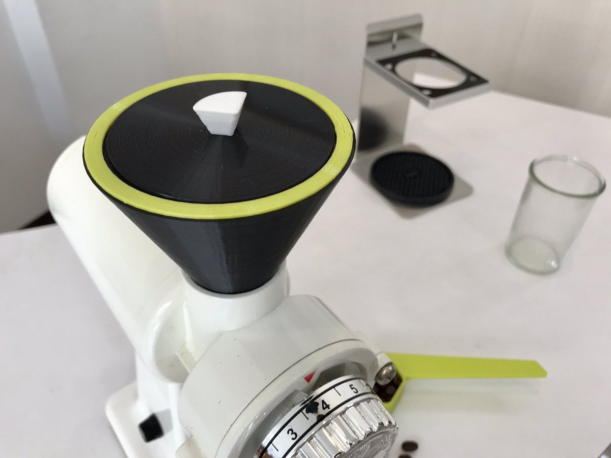 The 3D printed coffee bean compartment (Made-to-order)

It’s not just a daily thing, it’s a pour over/hand drip coffee ceremony.

#maikodrip 
#coffee 
#pourovercoffee 
#hario 
#hariov60 
#handdrip 
#handdripcoffee 
#kalitawave 
#melitta 
#specialtycoffee 
#scaj 
#dripcoffee