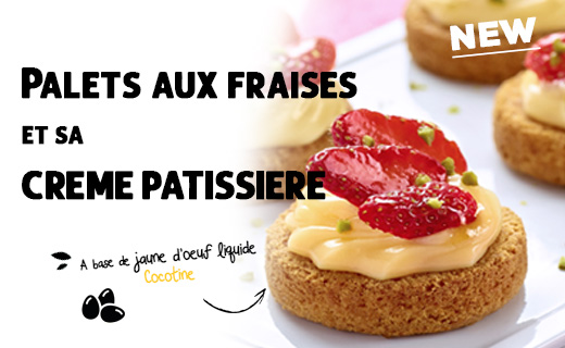 Dring 🔔 !! Pourquoi ne pas réaliser de jolis palets aux fraises pour accompagner cette rentrée ? Un palet breton, des fraises et de la crème pâtissière composent ce dessert simple, facile à réaliser et surtout délicieux!🍓
Retrouvez notre recette sur ➡️ daucyfoodservice.com/recettes/palet…