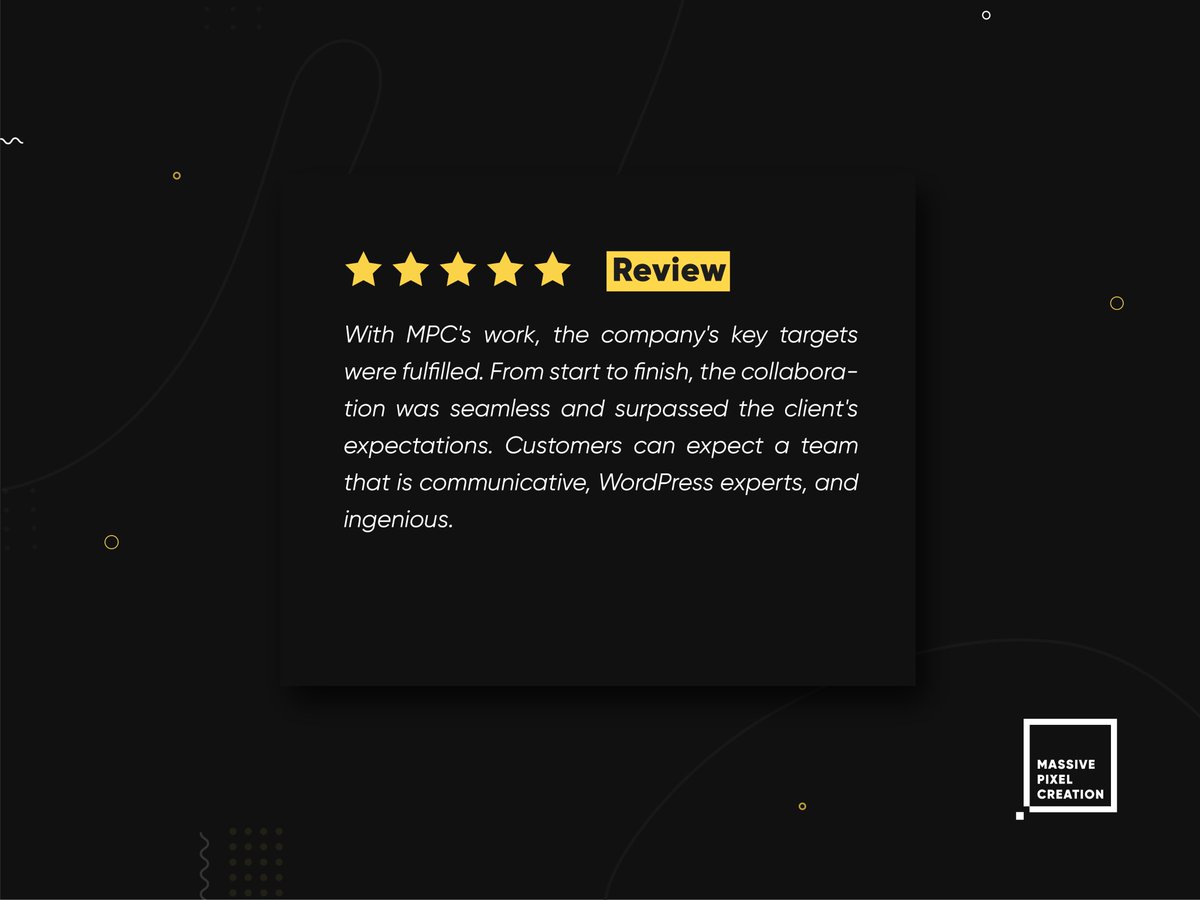 These words are precisely what makes our world go round. Thank you for the brand-new five-star review on Clutch! 🥰

👉 clutch.co/profile/mpc-1#…

#clutch #review #clutchreview #5starreview #success #programming #softwaredevelopment #StartUp #tech #business