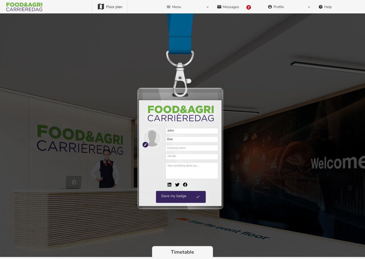 Het mag naar buiten! Na 3 succesvolle fysieke edities van de Food &amp; Agri Carrièredag gaan we dit jaar ONLINE. De exacte invulling van het event zal de komende weken naar buiten worden gebracht, maar hierbij alvast een sneak preview van je ontvangst. Tot 4 december!

#foodagri