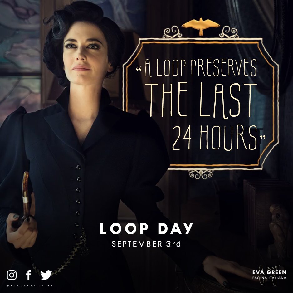 evagreenitalia_'s tweet image. Happy #LoopDay Peculiars!

#StayPeculiar #MissPeregrinesHomeForPeculiarChildren
#EvaGreen