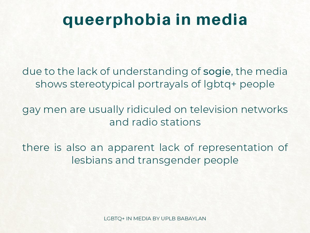 Queerphobia in media
