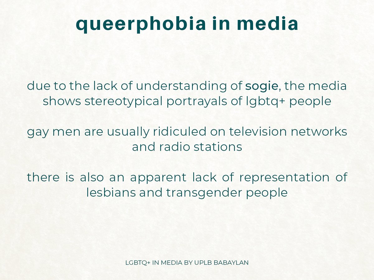 Queerphobia in media