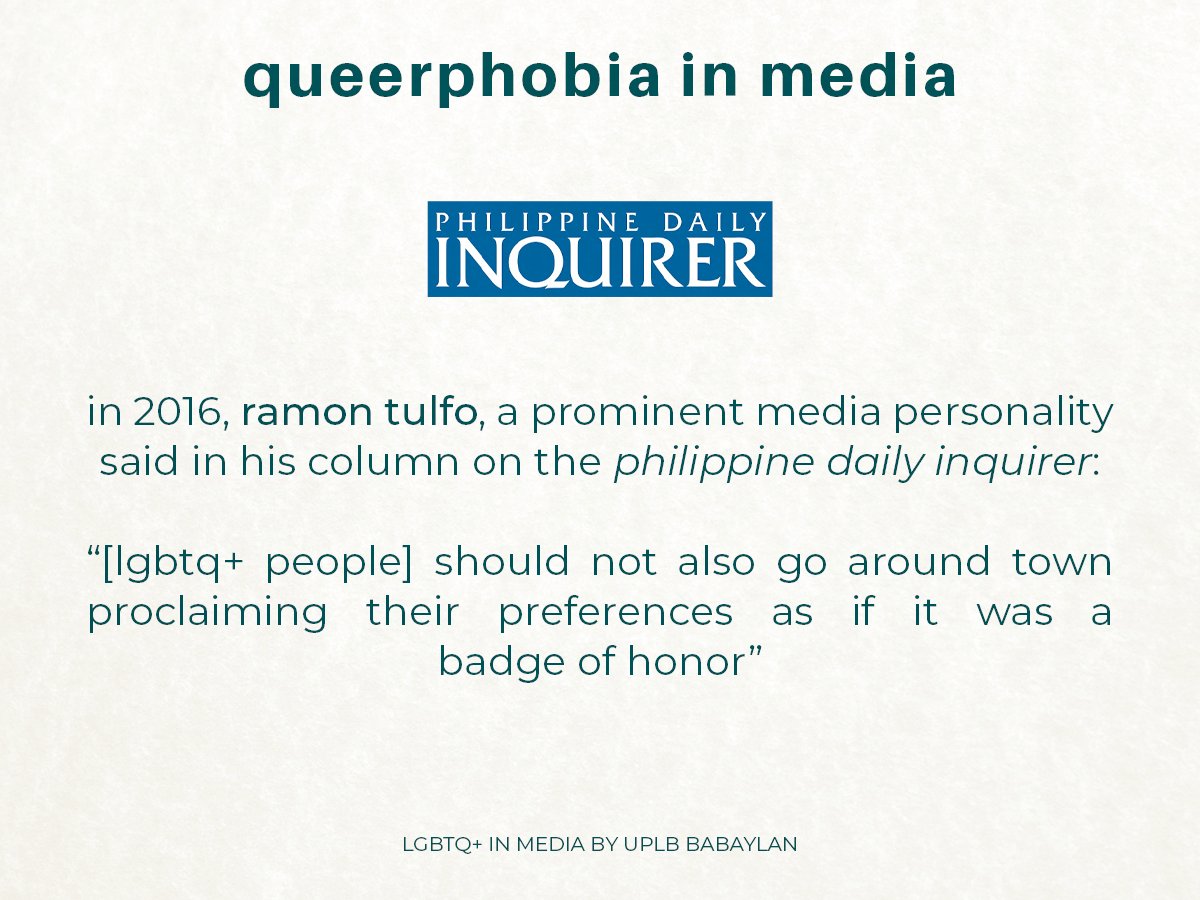 Queerphobia in media