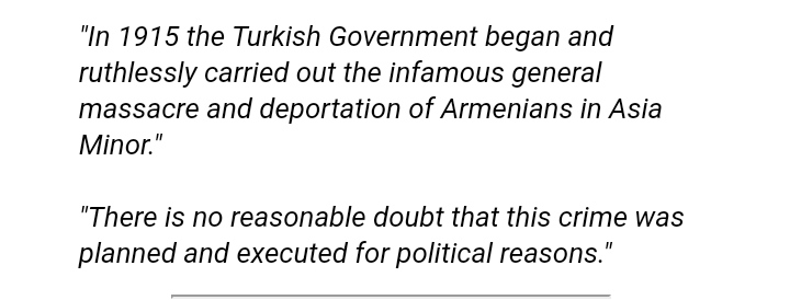 Winston S. Churchill, Prime Minister of Great Britain (1940-45, 1951-55), stated about   #ArmenianGenocide .