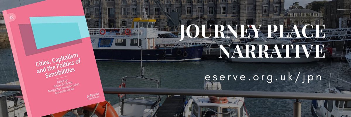 PlymUniTHE's tweet photo. The Journey Place Narrative Lab is a Research Initiative at the University of Plymouth. Look for our chapter in this new book on #portcity #placebranding #Cherbourg #ethnobotany in #tourism #travelwriters https://t.co/DMWJK1TzN5