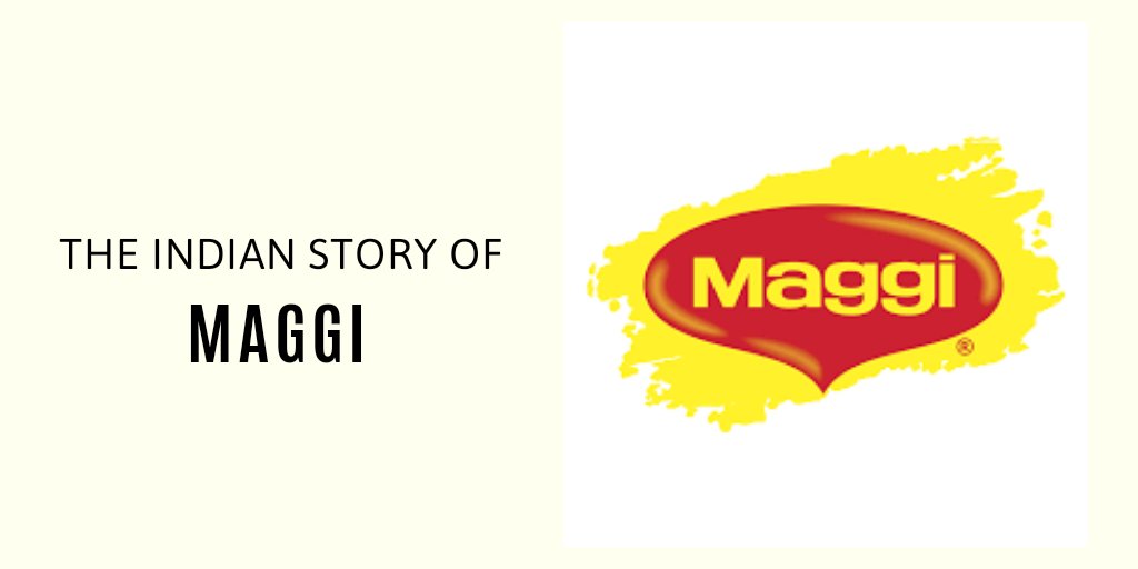 From being an unknown brand to becoming the most Favored snack of India. The Indian story of Maggi @dmuthuk  @Gautam__Baid  @Prashanth_Krish  @FI_InvestIndia  @neerajarora91  @RajarshitaS A thread