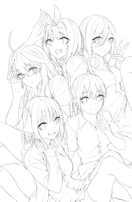 五つ子は原稿をやったあとに息抜きで描くようなものではないと思います。 