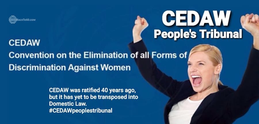 CedawPT's tweet photo. #CEDAWPeoplesTribunal marks a powerful move towards hard fought rights for women which have been left unrealised  for nearly 4 decades Right this wrong Follow @Cedawpt and consider donating 🙏 please retweet 

https://t.co/wuJVPpHBjp

#WomensBillofRights #GlobalGoals #Act4SGDs https://t.co/1mAhRsCFYS