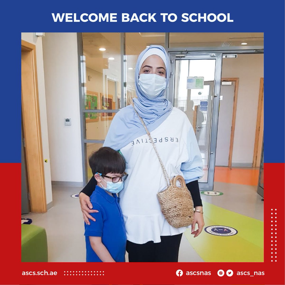 ascs_nas's tweet photo. A very warm welcome to our returning and new students! It was great seeing you back in campus, we look forward for an exciting year inshallah.
#ascs_nas #healthandsafetyfirst #khdadubai #mydubai #dubaischools #backtoschool #beamedusocial https://t.co/f0mAQntiUc