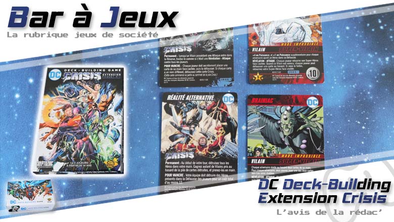 TryAGame's tweet photo. Un mode coopératif, un mode Solo, plus de compétitif et toujours plus de cartes. Voilà l'extension #Crisis de #DCDeckBuilding édité chez @DontPanicGames1 !
Notre chronique est enfin disponible.
➡ https://t.co/ICPvx8JQt7 https://t.co/9bqn6MFqyO