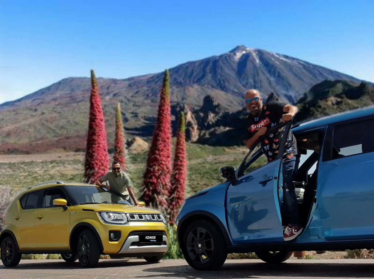 suzukifemotor's tweet photo. El nuevo #Suzuki IGNIS Hybrid levanta pasiones. 🥰
Y si no que se lo pregunten a Rubén y Juanma que acaban de ampliar la familia con un 2º Ignis✌️. Muchas gracias 🙌 a nuestros #IgnisLovers por volver a confiar en nosotros.
#suzukiignis #coches #crossover #Tenerife https://t.co/LxuJHEBKfS