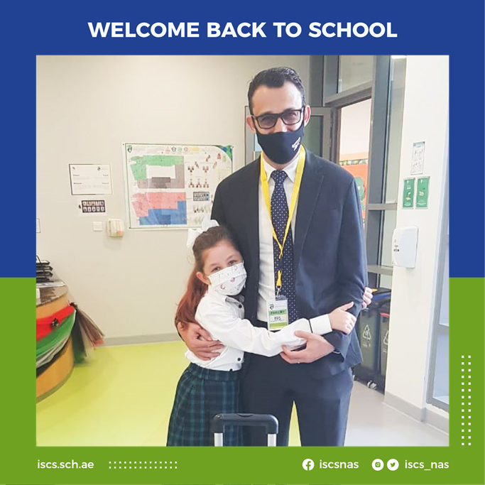 iscs_nas's tweet photo. A very warm welcome to our returning and new students! It was great seeing you back in campus, we look forward for an exciting year inshallah.

#welcomebacktoschool #iscs_nas #khdadubai #healthandsafetyfirst #backtoschool https://t.co/3AepJAUF5e