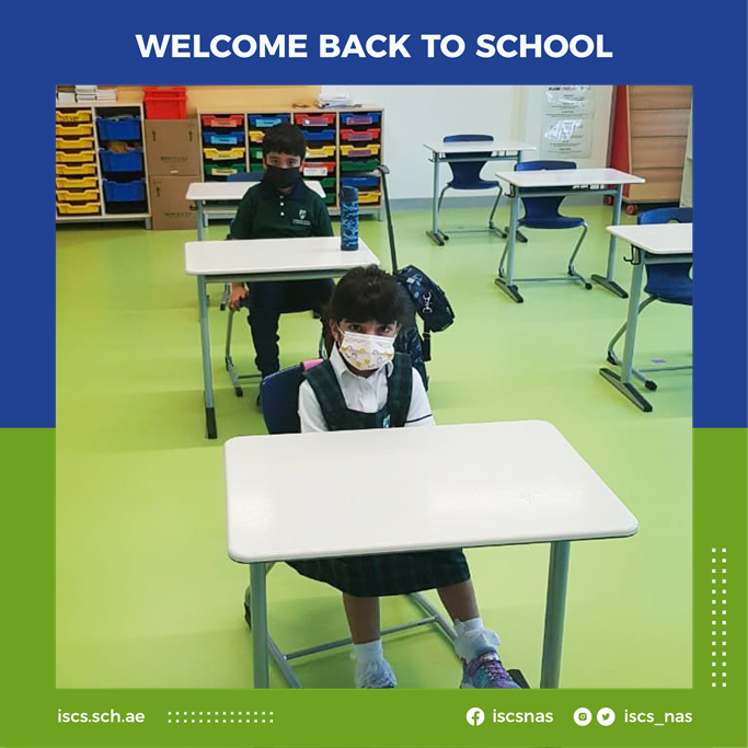 iscs_nas's tweet photo. نرحب بجميع الطلاب العائدين والجدد! سعدنا برؤيتكم في الحرم المدرسي من جديد، ونتطلع إلى سنة استثنائية إن شاء الله.

#welcomebacktoschool #iscs_nas #khdadubai #healthandsafetyfirst #backtoschool https://t.co/YEivjtbkwU