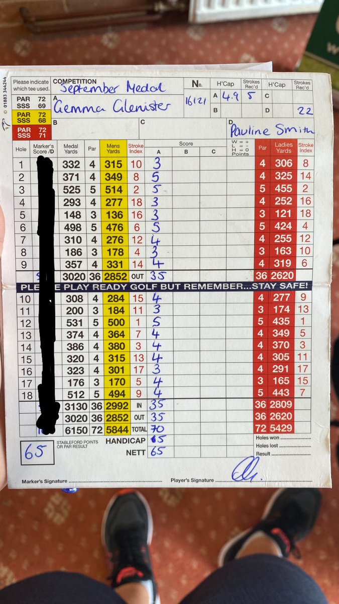 gemglen's tweet photo. Beaten the course record by 3 shots this morning, not a bad week for golf 👌🏼🏌🏼‍♀️ #2UnderPar left at least 4 shots out there as well! 🙄 #WomenInGolf https://t.co/IW2jveACLQ