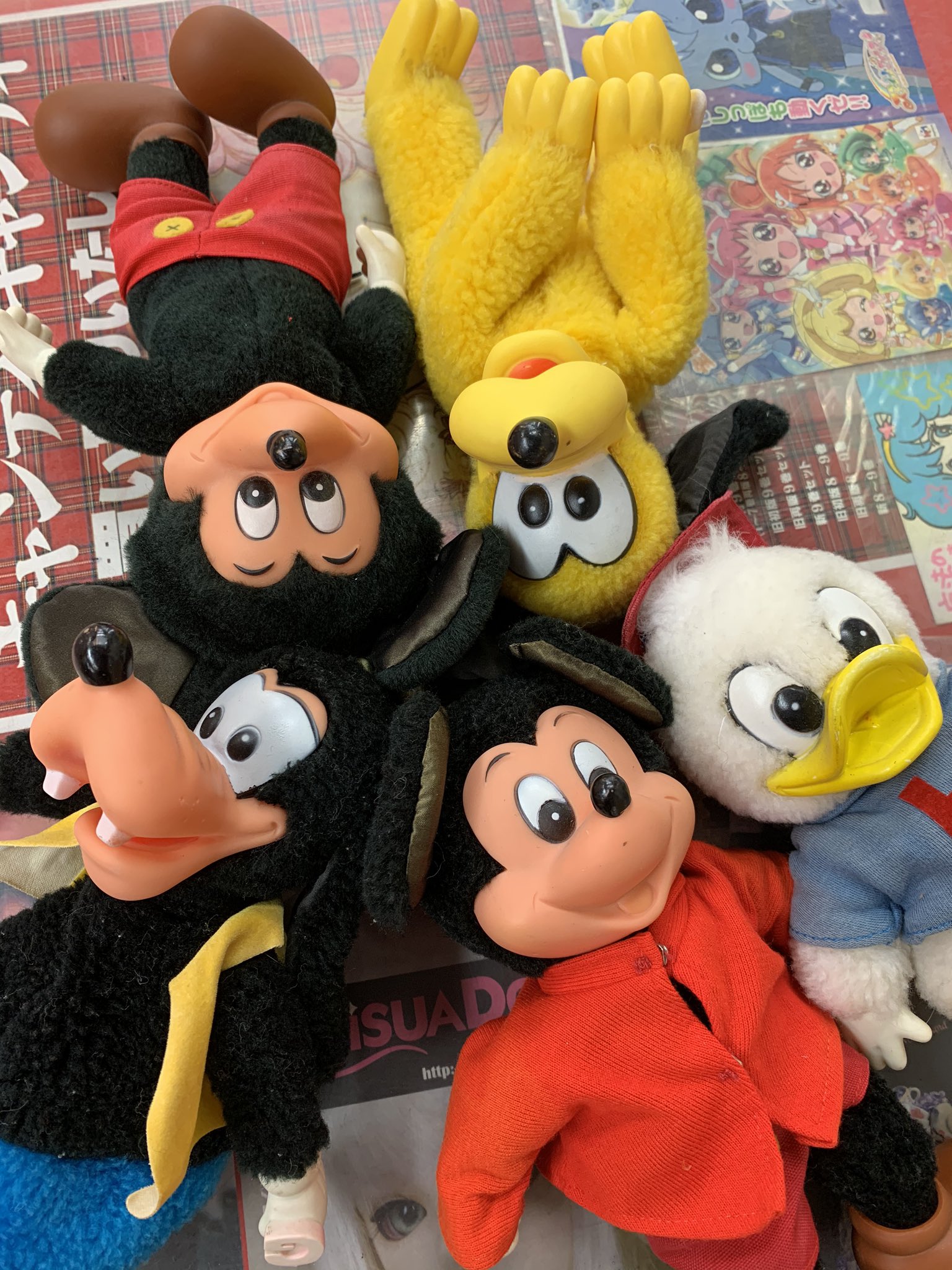 まんだらけ札幌店 ドール ヤングエポックのドールたちが入荷したよ ミキミニはよくくるけどプルートとかグーフィーは初めてみました くたくた感がかわいい T Co I4eaps8ptv Twitter