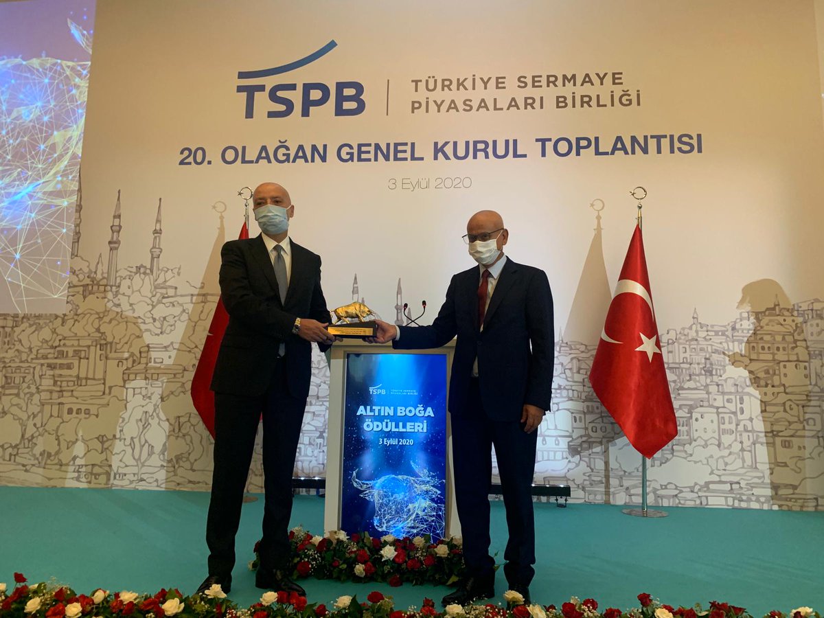 tspborgtr's tweet photo. Portföy Yönetim Faaliyeti kategorisinde Bireysel Portföy Yönetimi Pazar Payı Artış Lideri-2019 ödülünü Azimut Portföy Yönetimi A.Ş. aldı. #TSPB2020 https://t.co/4leSH9gLbP