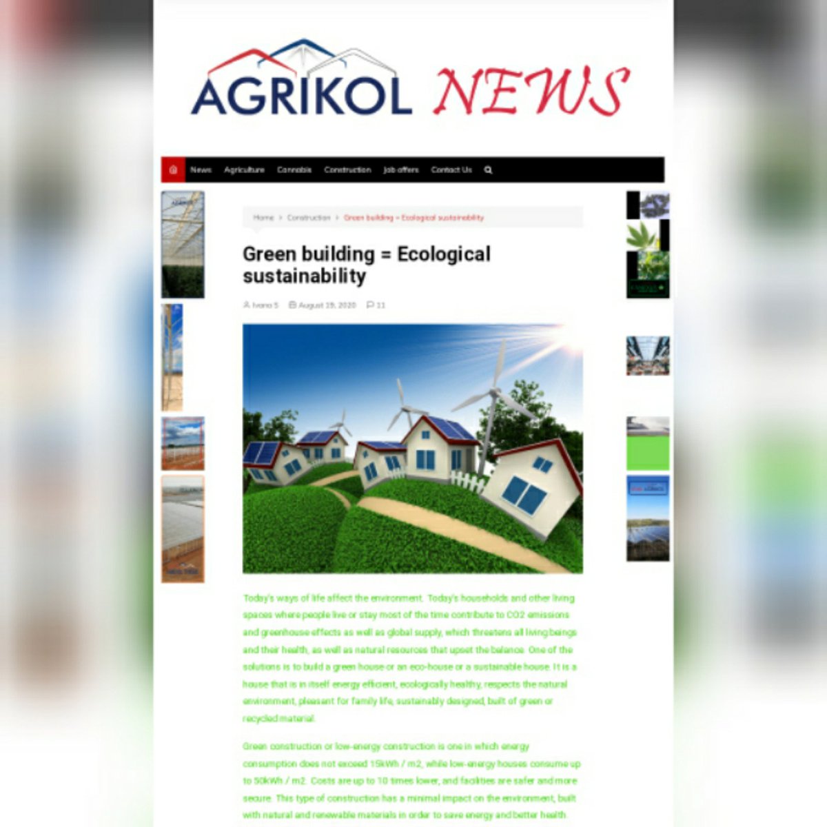 AgrikolC's tweet photo. We are always interesting and innovate...check out our online magazine and find out all the news from our company's bussines...🛠📲📊📝📩
#construction #greenconstruction #news #agrikolconstruction #agrikolnews https://t.co/2UkVq031H6