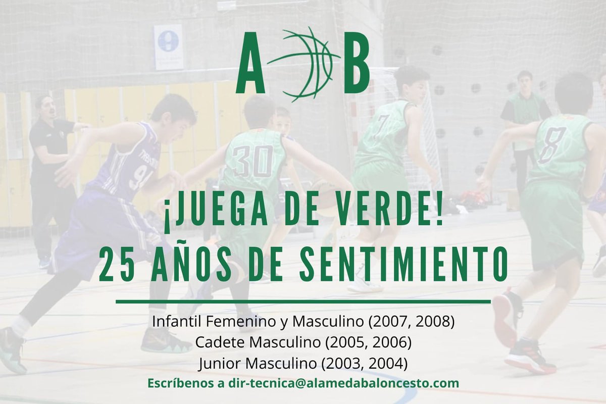AOBaloncesto's tweet photo. Ya queda menos... 🤭 Esta temporada será histórica, y ¡queremos contar contigo para disfrutarla!

Escríbenos 👇🏻👇🏻
dir-tecnica@alamedabaloncesto.com

#SentimientoVerde | #AOB25 https://t.co/XiP7GEzUeO