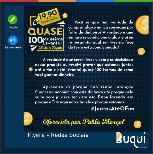 BuquiPublicida1's tweet photo. Produza e anuncie com qualidade com a Buqui Publicidade, venha e agregue valor a sua marca.
Não perca tempo🏃. Consulte-nos!
#dinheiro #empresas
#agencia #publicidade
#visibilidade #coaching
#soluções #money #brasil
#formosagoias #brasilia
#saopaulo #riodejaneiro
#top #BomDia https://t.co/sVeIyO9upE