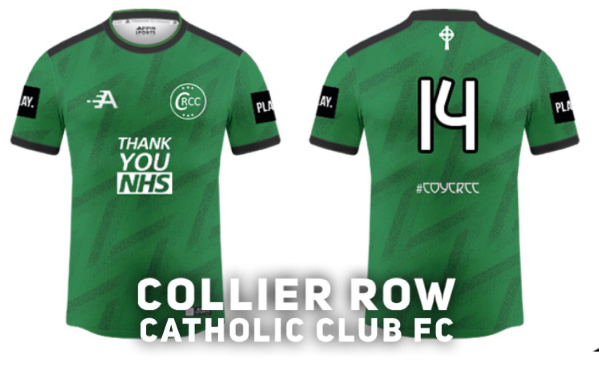 appin_sports's tweet image. We have a new #Twitterkitbattle today. Can @crccfc tame the dangerous @DragonessesFC? Does the green and black trim of Collier Row Catholic Club float your vote or does the rainbow inspired #footballshirt from the Deeside Dragons earn your support? Vote below now 👇🏻