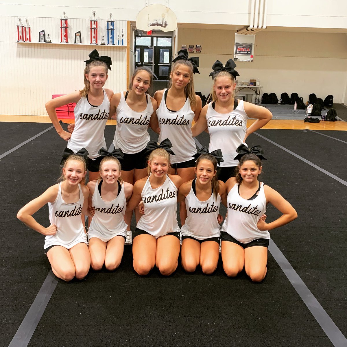 Jr.High Sandite Cheer tweet media