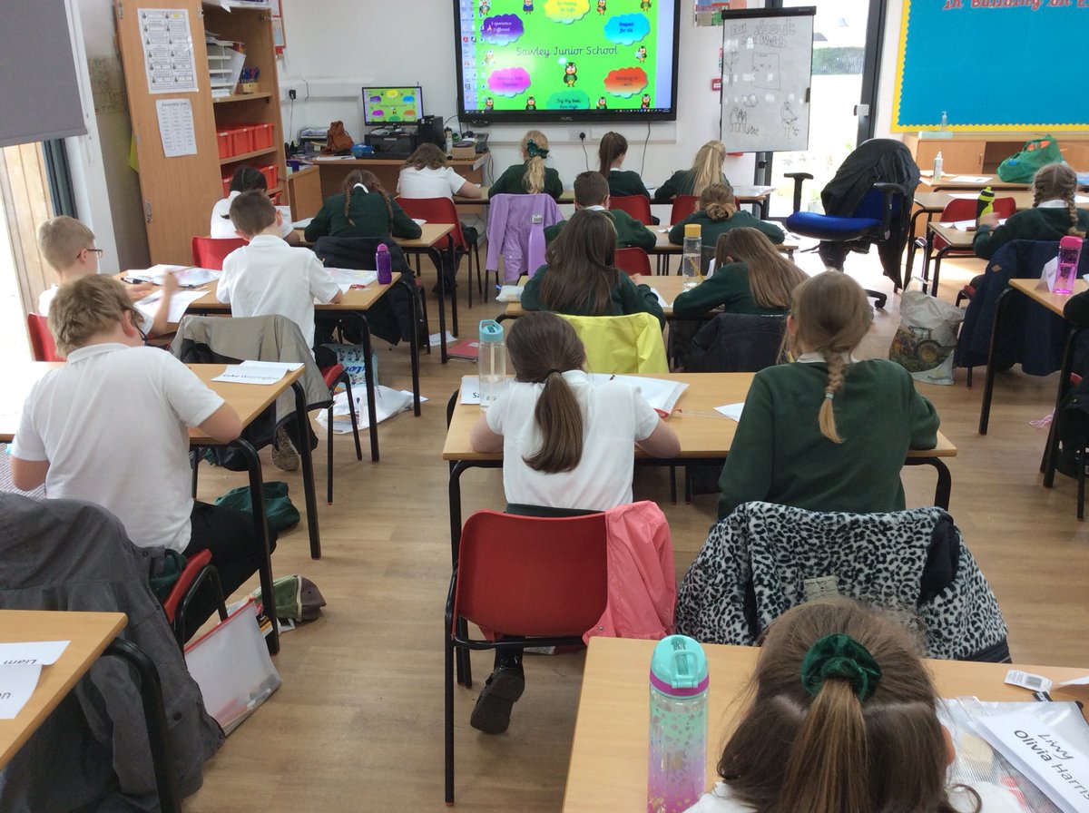 “School’s Back From Summer!” 5W hard at after their unforeseen absence!