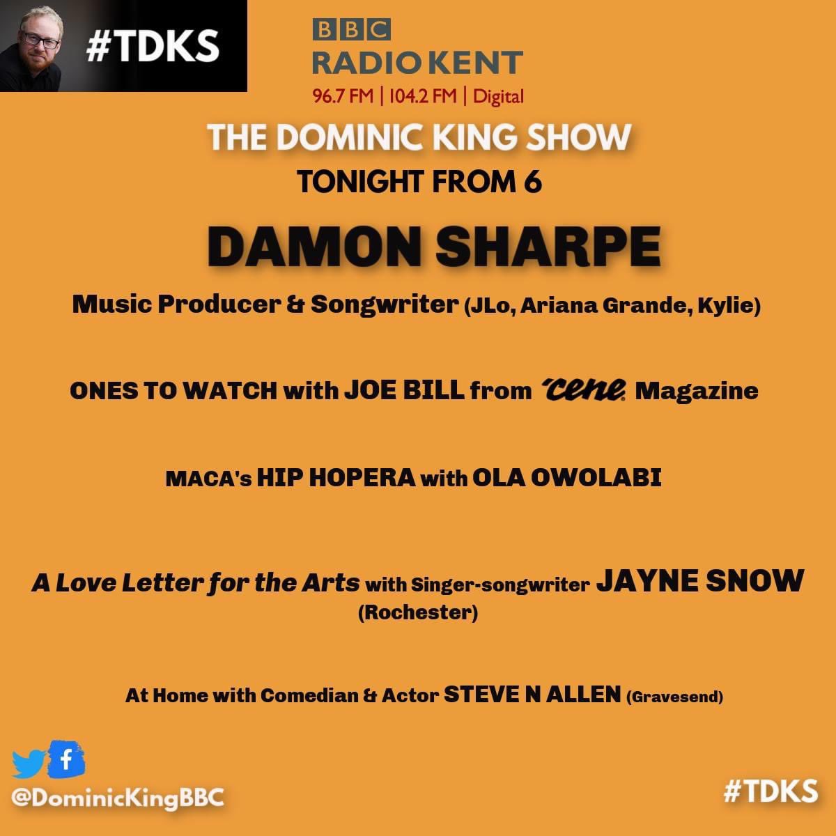 jaynesnowuk's tweet photo. Excited to have my ‘Love Letter To The Arts’ aired today on the @DominicKingBBC show on @BBCRadioKent today! Tune into the show on the radio tonight! (My piece will be on around 7pm) 😀🙌🏻
#Excited #JayneSnow #TheDominicKingShow #BBCRadioKent #LoveLetterToTheArts @jaynesnowuk https://t.co/9jG8k00lnO
