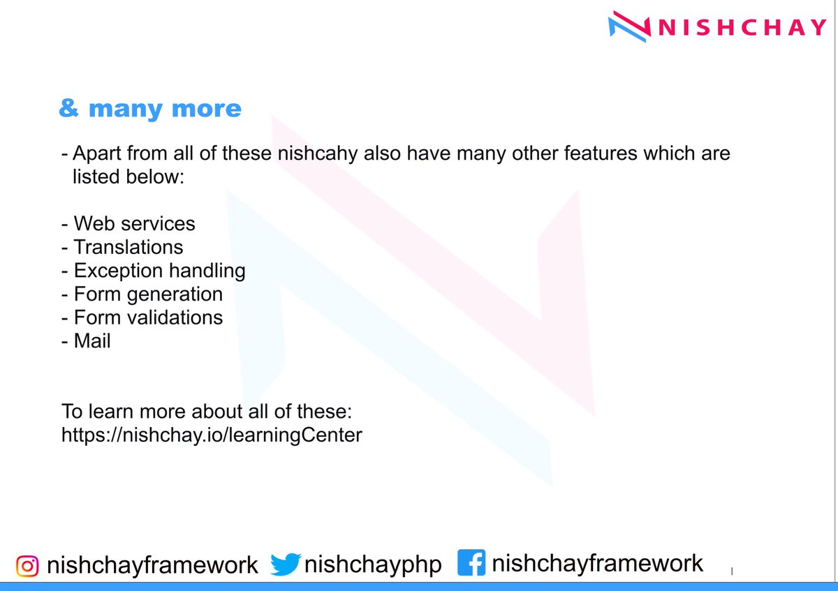 nishchayPHP's tweet image. Why you should use nishchay framework
S2:

#php #phpframework #phpfreelancer #phpfreelancers #phpmvc #php7 #phpdeveloper #phpdevelopment #webdevelopment