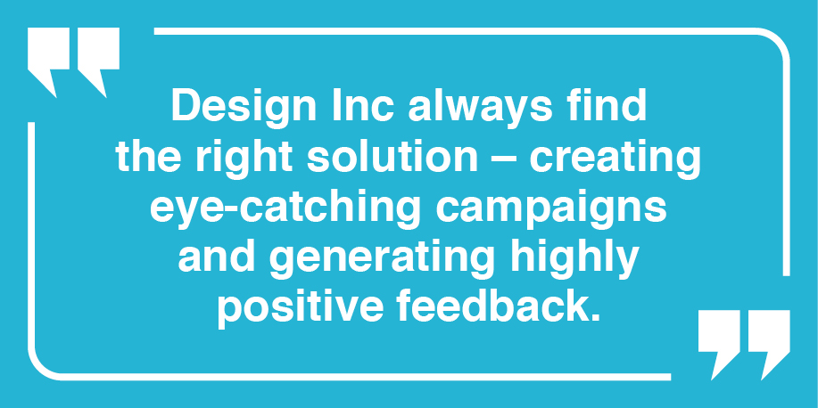 DesignIncUK's tweet image. Looking for a truly creative agency? Check out our creative portfolios here
bit.ly/3bm448d
#creativeagency #creativedesign #clienttestimonial