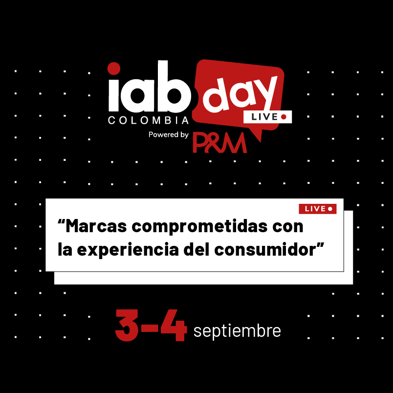 iabcolombia's tweet photo. ¡Bienvenidos al #IABDay2020! A partir de este momento compartiremos conocimiento a la industria de la publicidad y el marketing digital. https://t.co/7WK4nIXjry