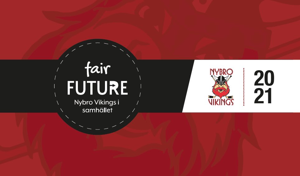 Nybro Vikings vill ta ett större samhällsansvar. Sedan årsskiftet har vi arbetat med ett samhällsprojekt vars namn är Fair Future som är ett långsiktigt projekt föreningen ska arbeta med och där vi tror att det ska växa ytterligare med tiden. Läs mer på nybrovikings.com!