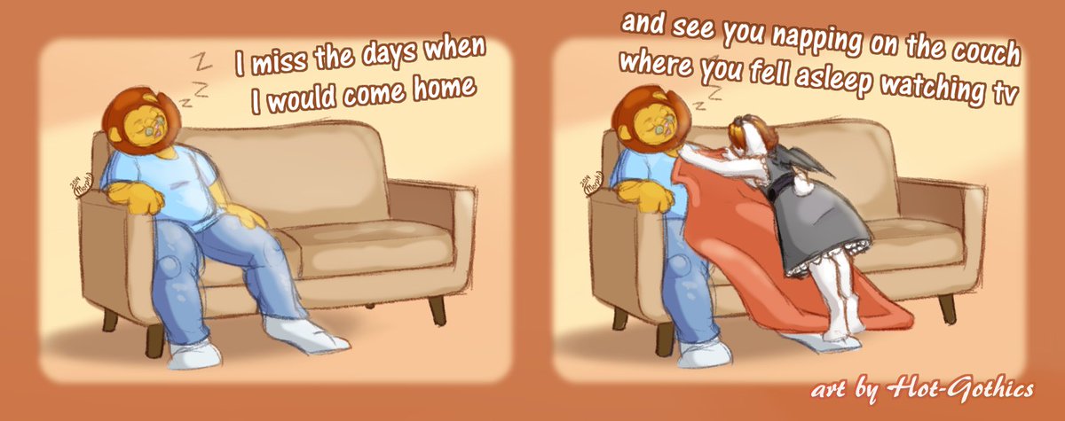 MorphiDragunny's tweet photo. Appreciate your loved ones while they're here. You never know how much time you have left to spend with them.

#sadcomic #sadart #furry #art #comic https://t.co/YOGtLZLBZo