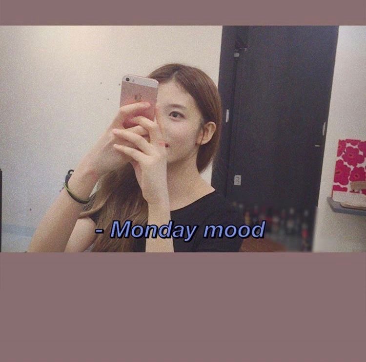 4. Monday Mood Filter • Candid• Casual Clothing , very girlfriend-like• Pretty believable • Very cuterating: 9/10