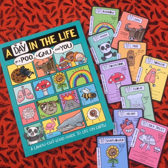 BusterBooks's tweet photo. To celebrate publication day for A Day in the Life of a Poo, a Gnu and You, we're giving away a hot off the press copy of the book + a set of 10 very limited edition trading cards! 💩🦬💁

Simply RT this and follow us to be in with a chance of winning! https://t.co/ffrpZhABzs