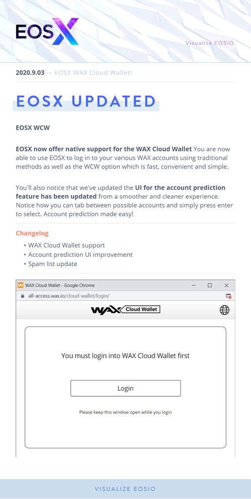 EOSX tweet media
