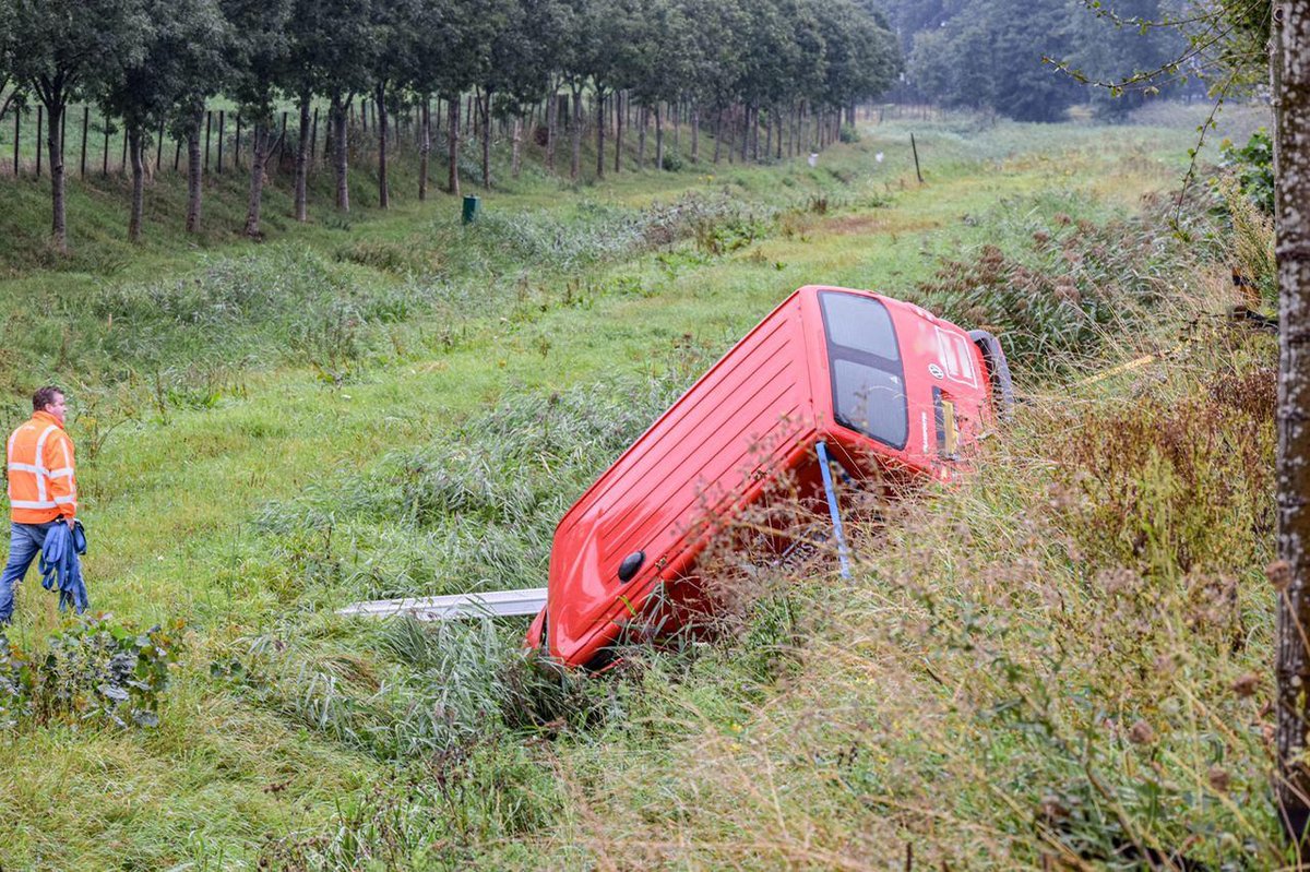 Bestuurder gewond bij ongeval Winschoterweg #Groningen - -..